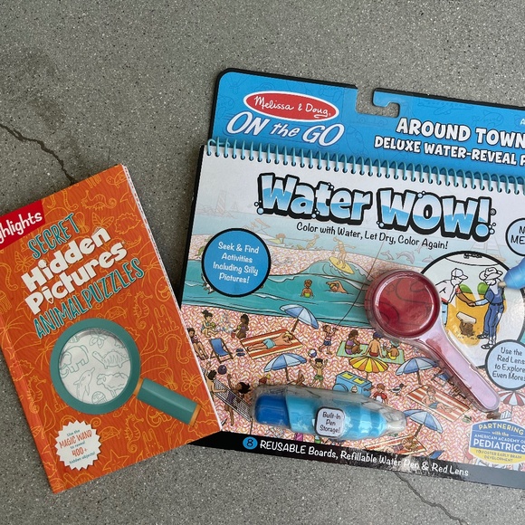 Melissa & Doug Water Wow! Deluxe - Libro Da Colorare Ad Acqua Città, 3-7 Anni - 6